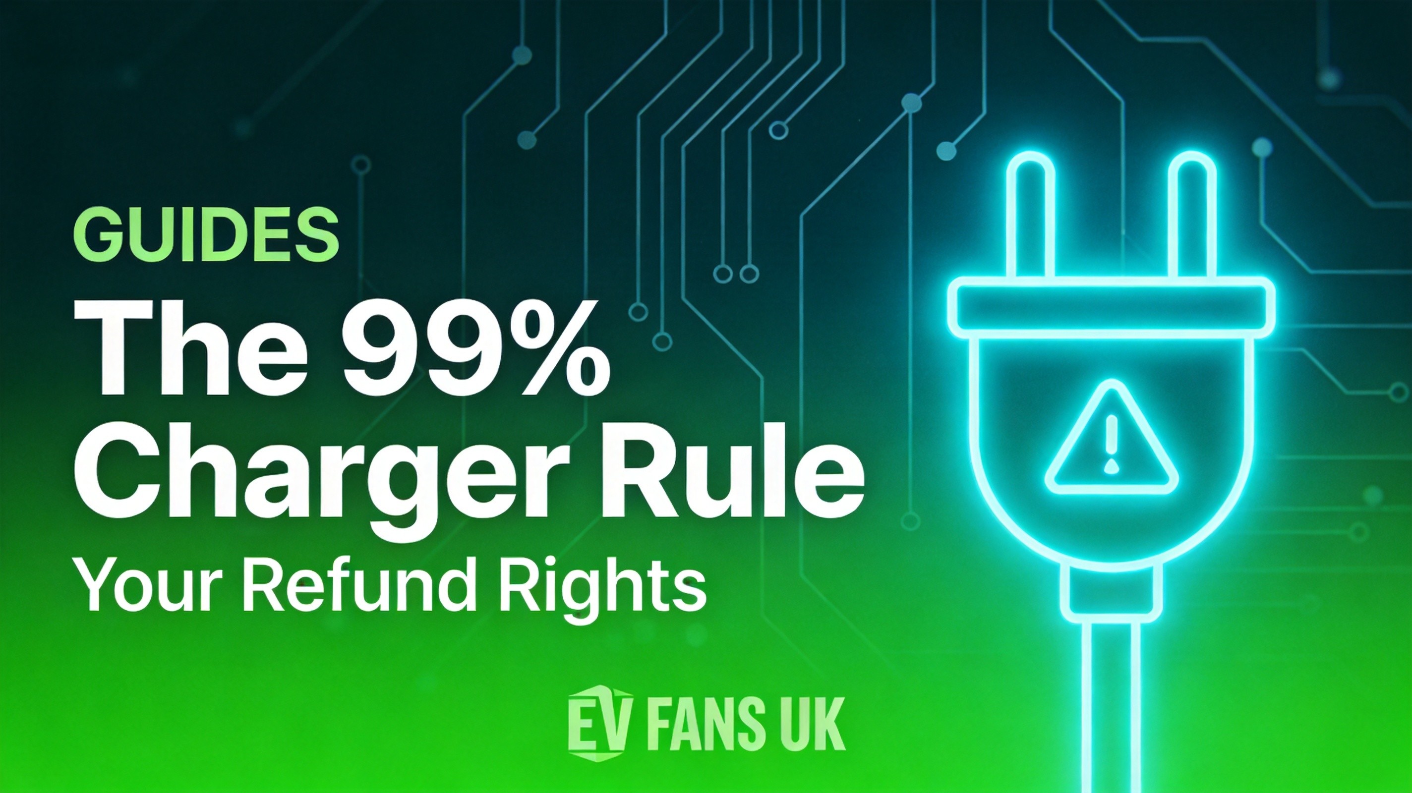 The UK's 99% EV Charger Reliability Law: Your Refund Rights and How to Report a Broken Charger